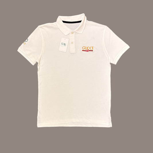 Premium White Polo – Elegance Meets Streetwear!