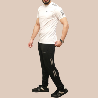 NK Special Launch – White Drift Tracksuit  Limited Edition
